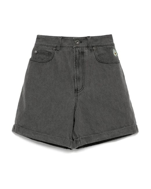 Bermudas de algodón Chocoolate de color Gray