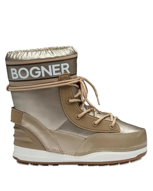 Bogner Natural La Plagne 14 A Lace-Up Snow Boots