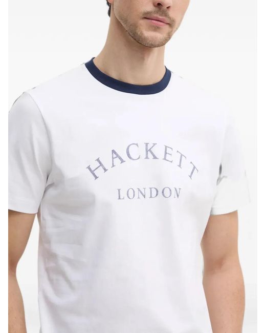 Hackett White Heritage T-Shirt for men