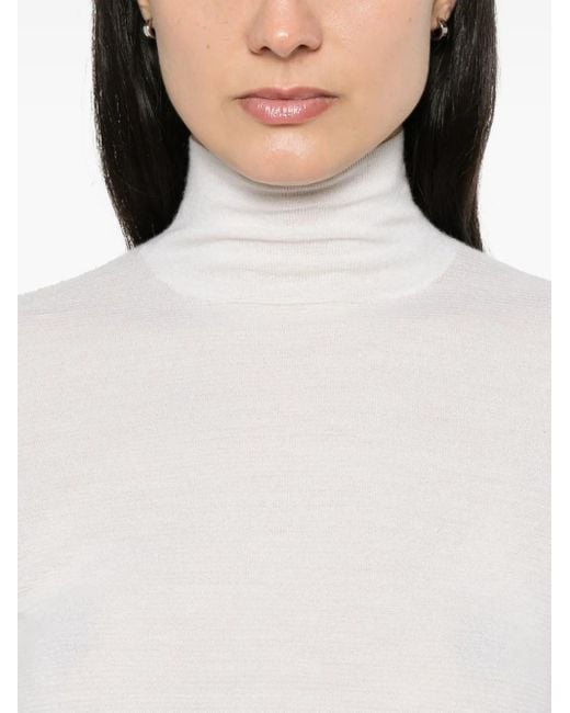 Lisa Yang White Lory Sweater