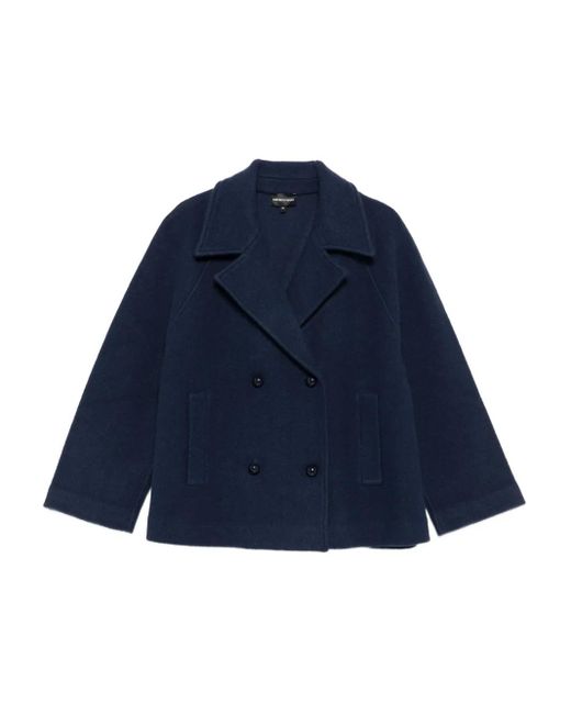 Emporio Armani ダブルジャケット Blue