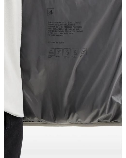 Marc O' Polo White Quilted Zip Jacket for men