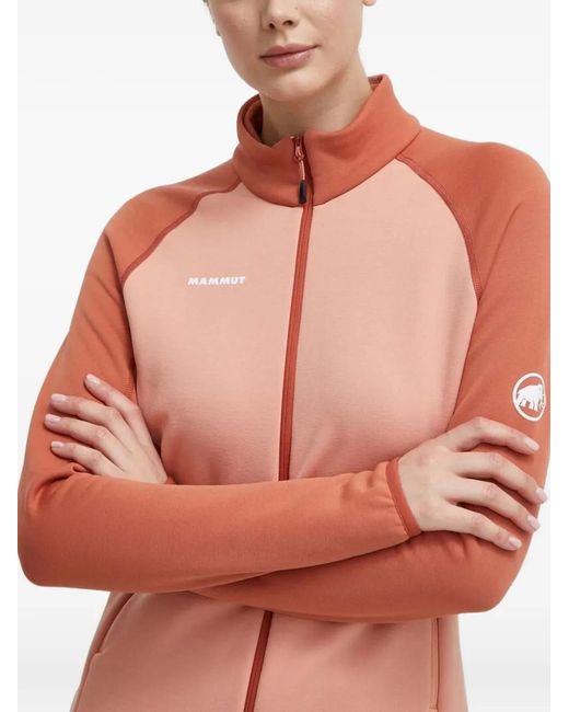 Mammut Pink Colour-Block Track Jacket