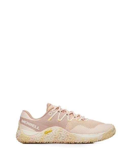 Merrell Pink Trail Glove 7 Lace-Up Sneakers