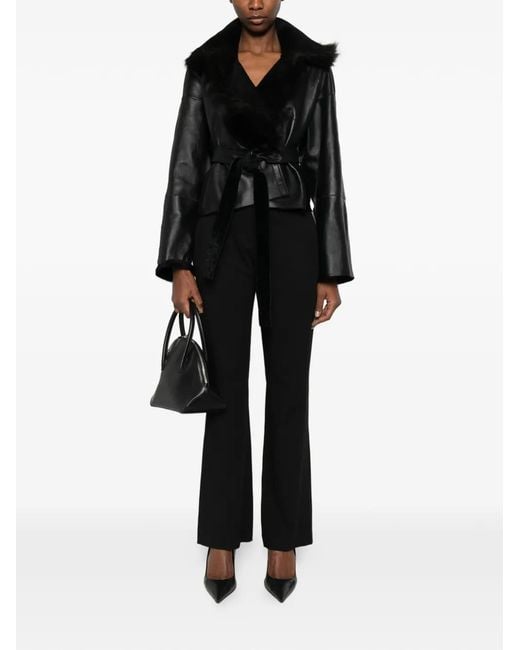 Coperni Black Flared Trousers