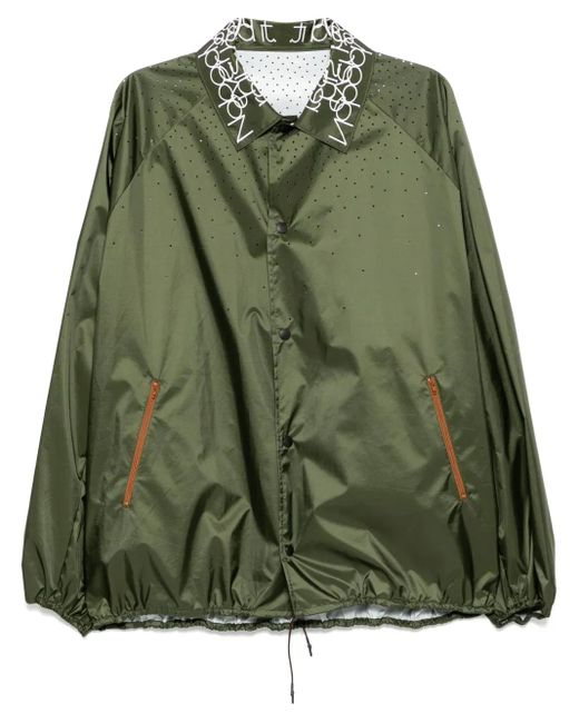 メンズ Kolor カットアウト ジャケット Green