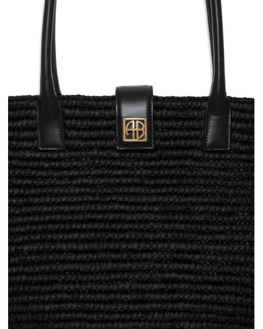Anine Bing Black Lou Shopper