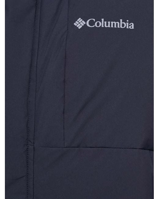 メンズ Columbia フーデッド パデッドコート Blue