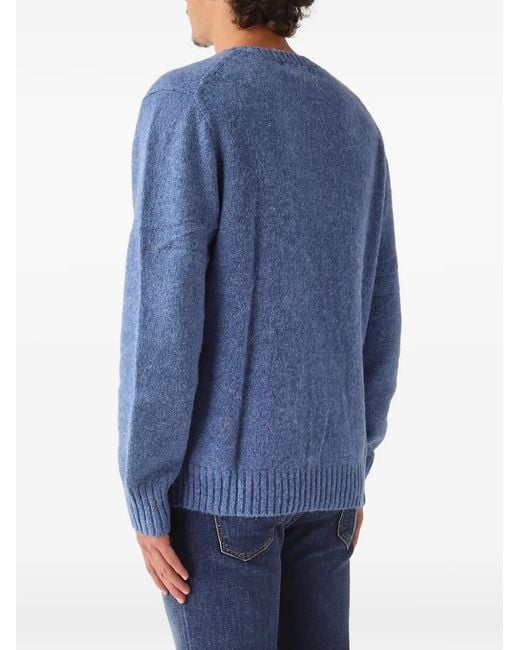 Pull À Logo Brodé Polo Ralph Lauren pour homme en coloris Blue