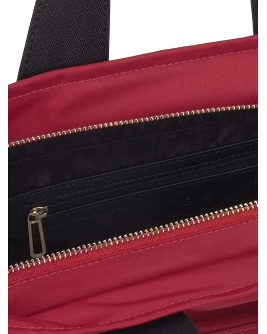 Tous Red Small Double-Handle Tote Bag