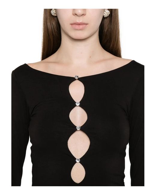 Axel 113 Black Emmy Cut Out Bodysuit