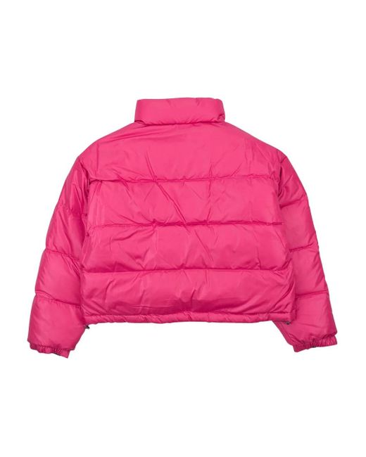 CALLIPYGIAN Pink Reversible Puffer Jacket
