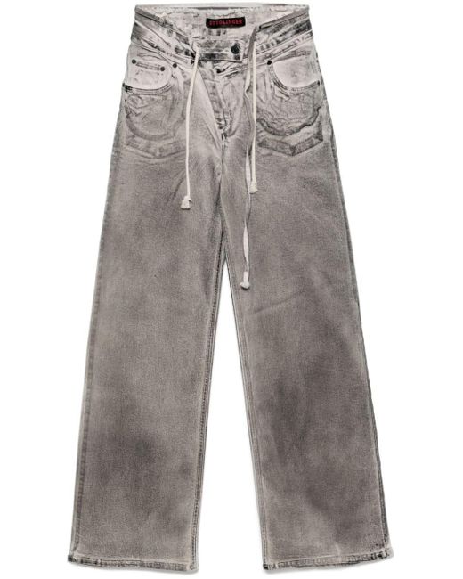 OTTOLINGER Gray Layered Jeans