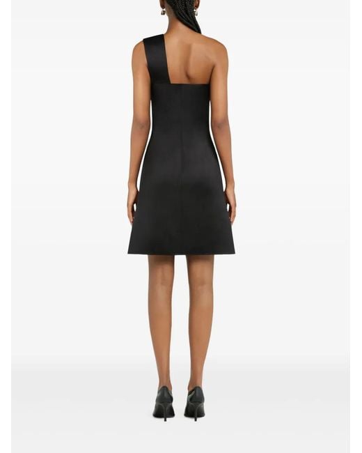 Courreges Black Cut-Out Mini Dress
