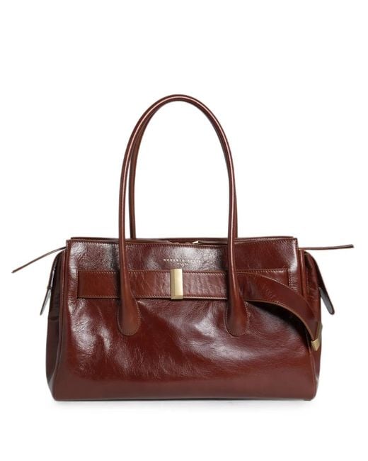 Roberto Festa Brown Emeralda Tote Bag