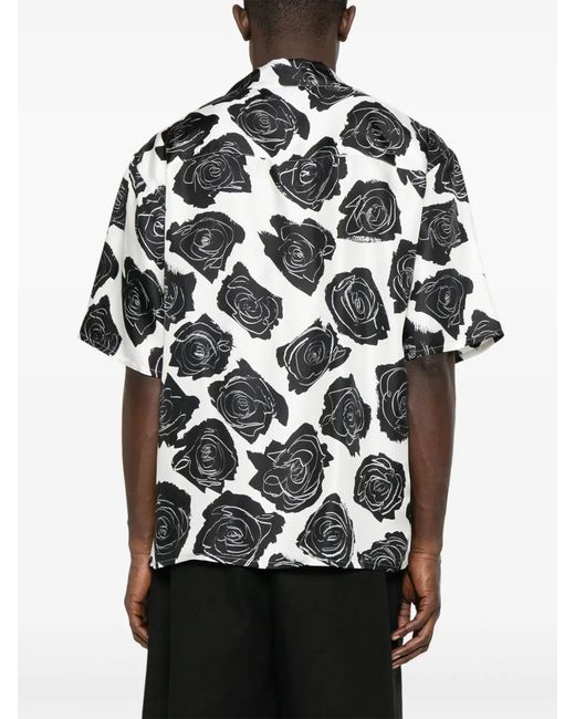 Marni Black Short Sleeves Shirt for men