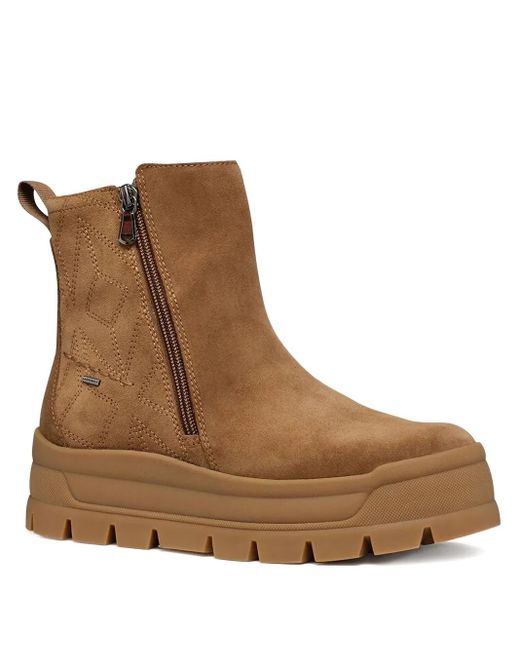 Geox Brown Spherica EC7.1 Abx Stiefel 40mm