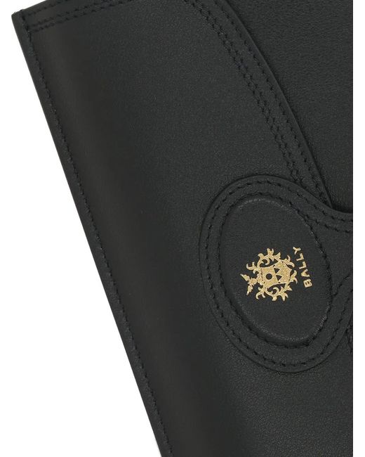 Bally Black Logo-Plaque Cross Body Bag