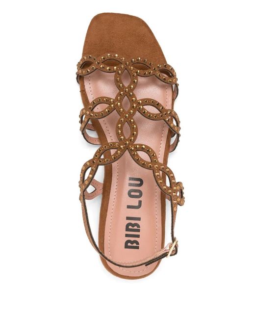 Bibi Lou Brown Kai Flat Sandals