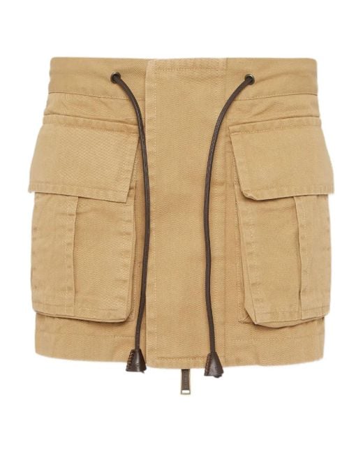 DSquared² Natural Minirock Mit Kordelzug
