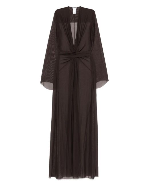 Amazuìn Margot リゾートドレス Brown