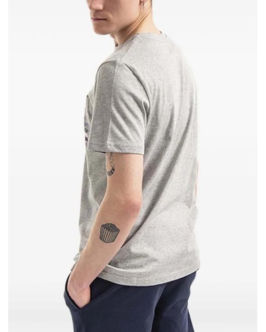 A.P.C. Gray Crew-Neck T-Shirt for men