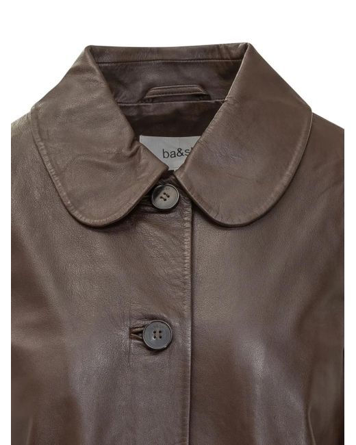Ba&sh Brown Madie Coat