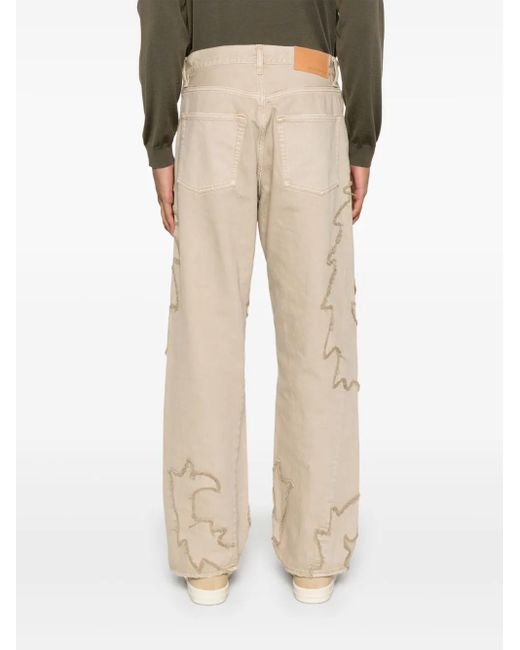 Jean À Patch Logo sunflower pour homme en coloris Natural
