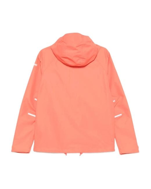 Superdry Pink Waterproof Hooded Jacket