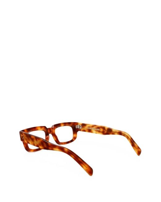 Cutler & Gross Eckige Brille in Brown für Herren