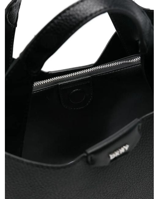 DKNY Black Willa Tote Bag