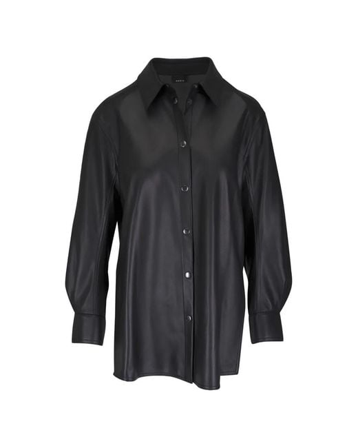 Akris Black Leather Jacket