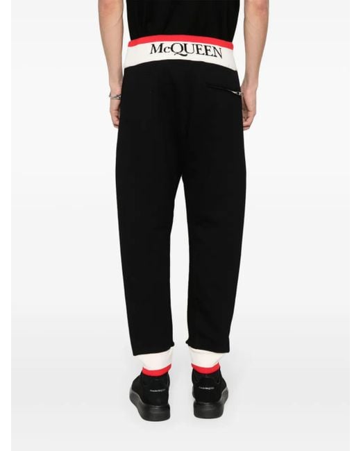 McQueen Black Trousers for men