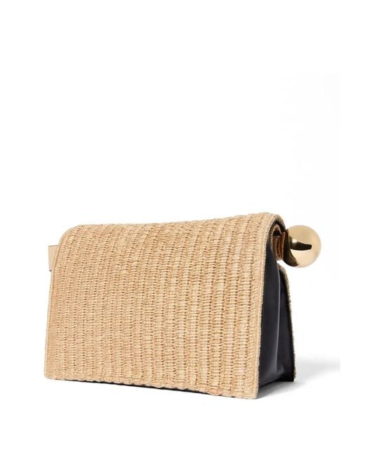 Jacquemus Natural La Pochette Rond Carré Clutch Bag