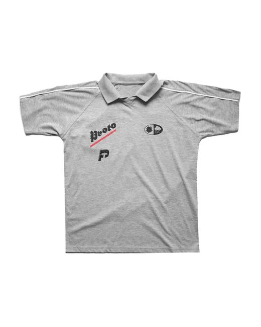 PROTOTYPES Gray Referee T-Shirt for men