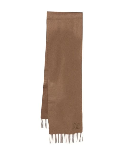 Max Mara Brown Klassischer Schal