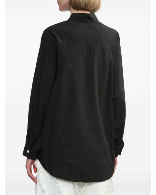 SJYP Black Long-sleeves Shirt