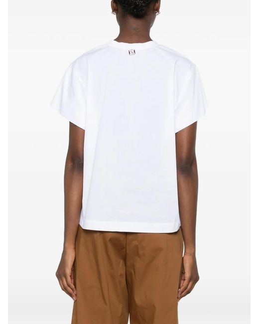 Carla G White Muin Short-Sleeve T-Shirt