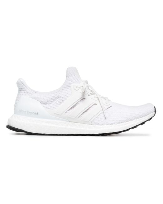 Adidas White Ultraboost - Running Shoes