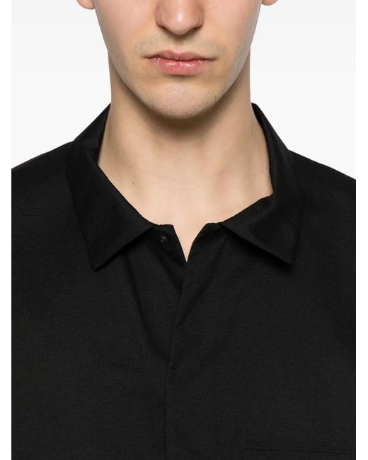 Arc'teryx Black Demlo Ss Short-Sleeve Shirt for men