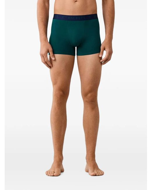 Hackett Blue Lot De Boxers À Bande Logo À La Taille for men