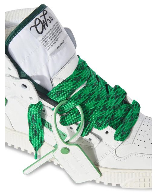 Off-White c/o Virgil Abloh Green And High Top Sneakers For for men