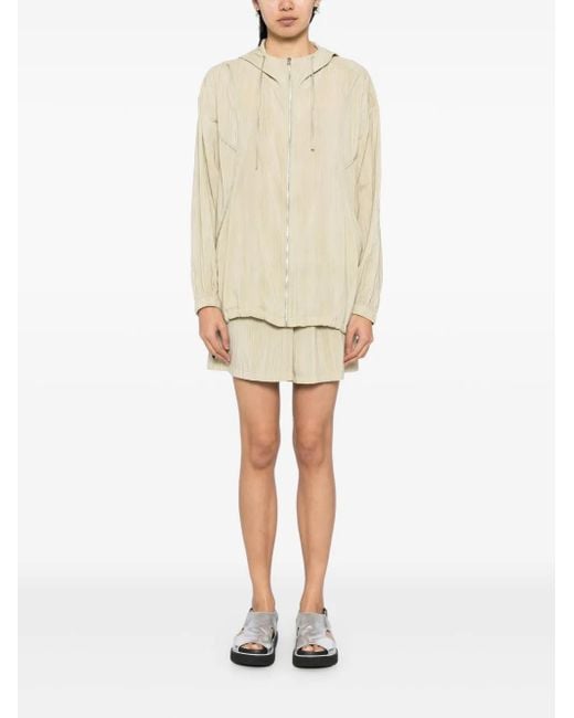 B+ AB Natural Track Jacket Shorts Set