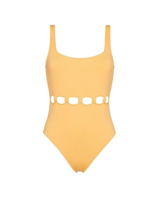 Eres White Replay Cut-Out Swimsuit