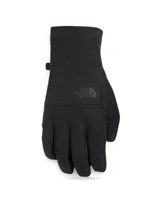 The North Face Black Apex Etip Gloves for men