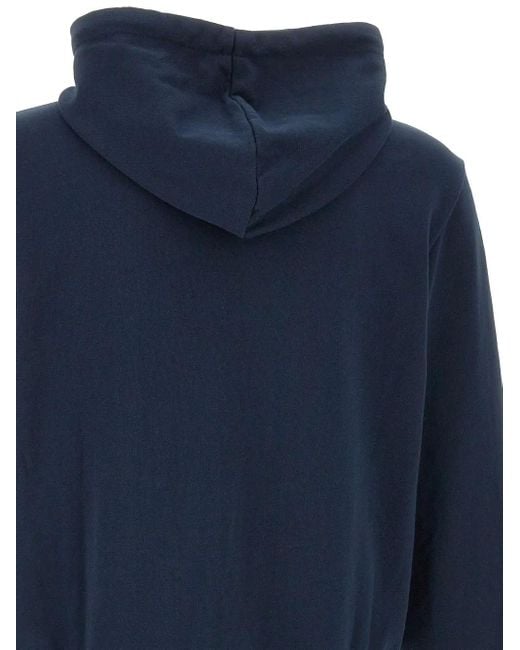Sun 68 Blue Zip-Up Hoodie for men