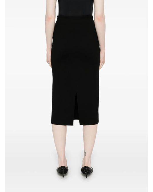 The Row Ikko Midi-Rok in het Black