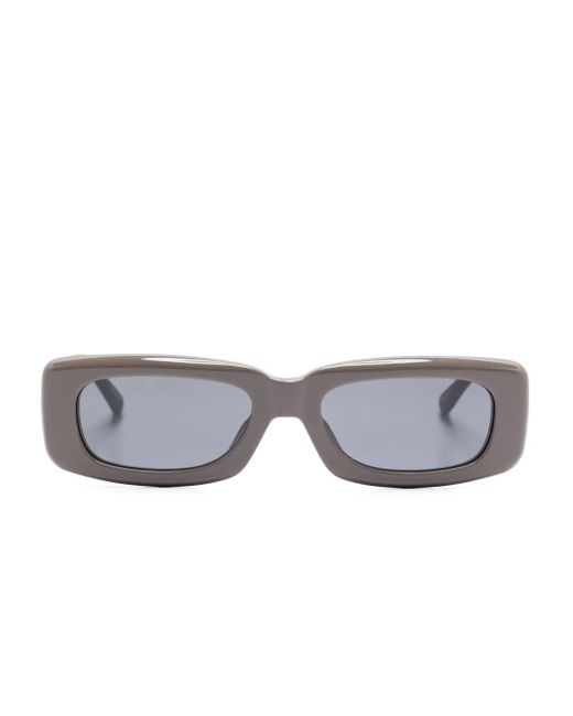 The Attico Gray X Linda Farrow Mini Marfa Sunglasses