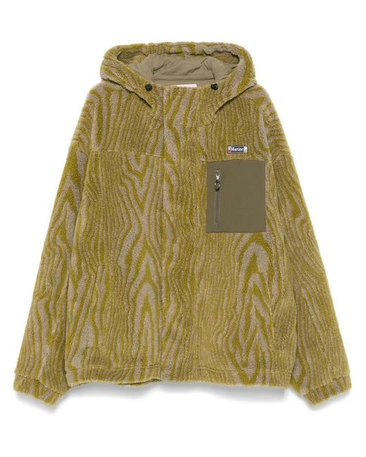 Martine Rose Green Fleece Jacket