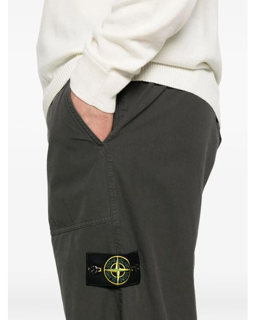 Stone Island Gray Pant Loose for men